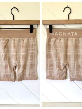 Nagnata plaid biker short